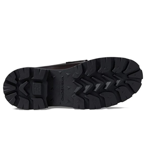 Vagabond Shoemakers Cosmo 2.0 Leather Tassel Lug Loafer Dark Bordo Women EU 40 - Picture 16 of 16